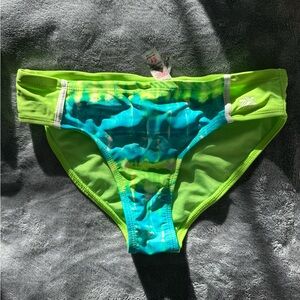 Blue and Green Swim bottoms